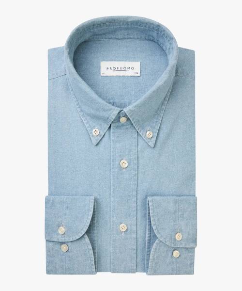 PROFUOMO chambray shirt PPWH30053A