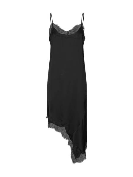 SECOND FEMALE 60882 Lacia Strap Dress-black