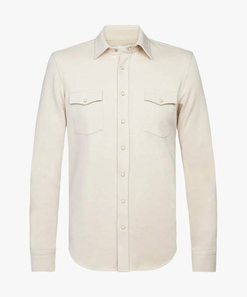 PROFUOMO BEIGE OVERSHIRT PPWF10005B
