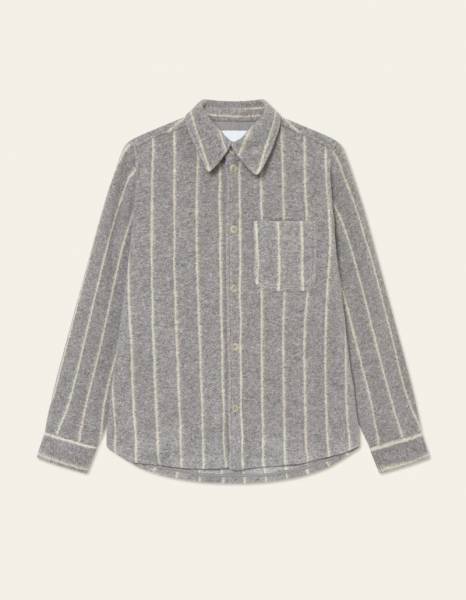 LES DEUX OVERSHIRT 1000558/320 GREY MELANGE