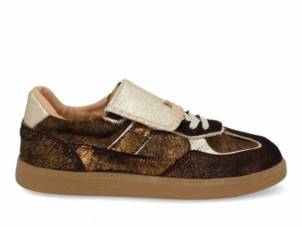 BABOUCHE IRA-125 Sneaker - D.Brown/Gold