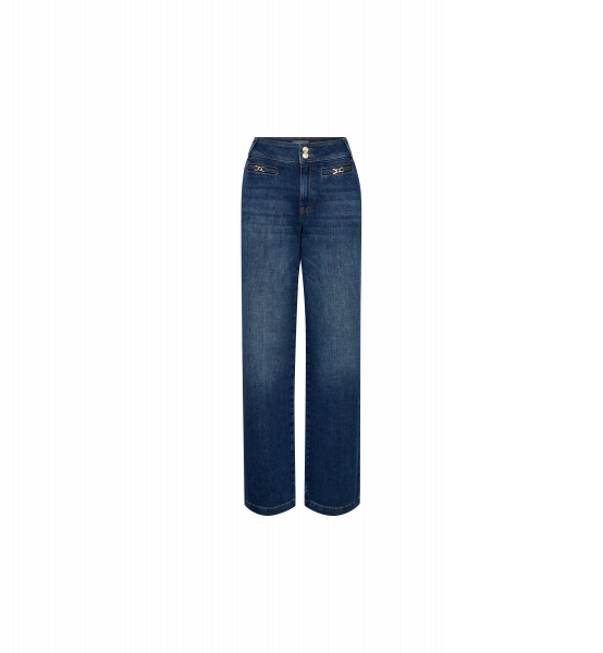 MOS MOSH 174940 MMCandia Peach Jeans - Dark Blue