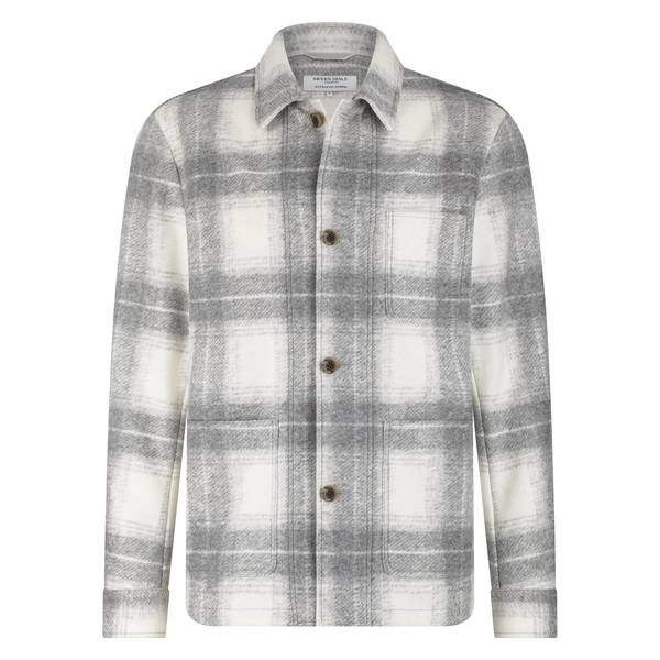 SEVEN DIALS overshirt YORK/920 LIGHT GREY