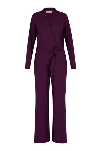 STUDIO ANNELOES 13354 Nadia jumpsuit-blackberry