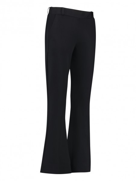 STUDIO ANNELOES 02309 Flair bonded trousers - zwart