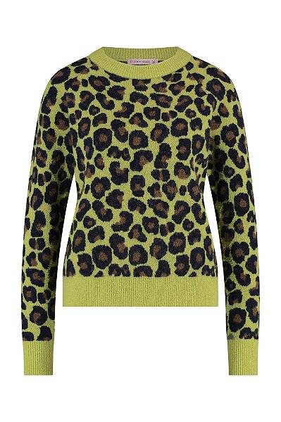 STUDIO ANNELOES 09041 Nino leopard pullover