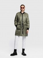 CREENSTONE LANGE BOMBER CSN0330221 Quilted long bomber