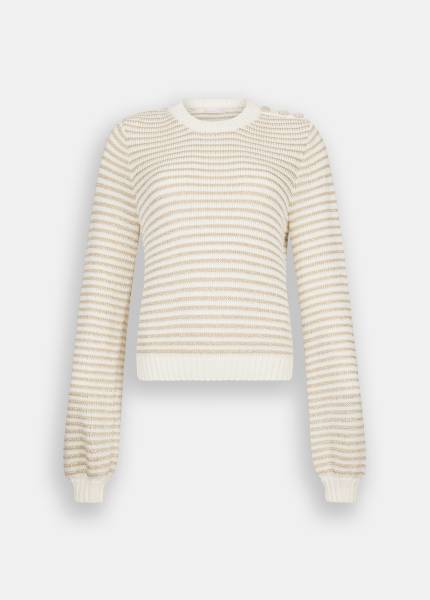 LIU JO UF5275MA016 Striped lurex trui