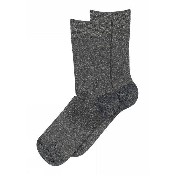 MP DENMARK 77669 Pernille Glitter Socks- Med.Grey
