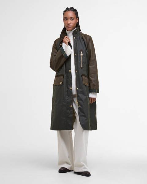 BARBOUR LWX1485 - Evette Wax Jacket
