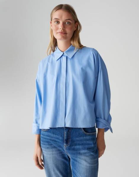 OPUS 10492413810100 Fundra los overhemd-water blue