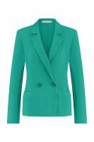 STUDIO ANNELOES 09947 Cally bonded blazer - smaragd
