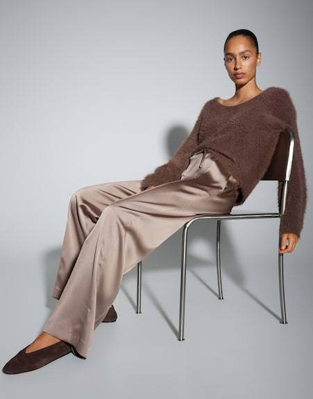 OPUS WIDE LEG PANTS10496813692392 Melane cosmic