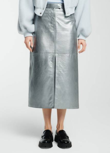 Studio AR JEZRA Metallic Skirt