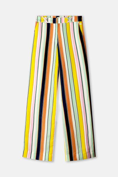 POM Amsterdam SP9160 PANTS - Paradise Stripes Linen