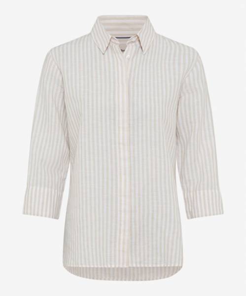 BRAX 417568_94120200 VICKI Blouse Almond Streep