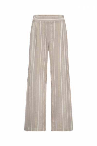 STUDIO ANNELOES 12995 Fardeau gold stripe trousers