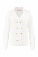 Studio Anneloes 08325 Serena knitted blazer - offwhite