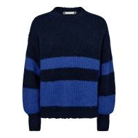CO'COUTURE 32147 CoralieCC Block Rib Knit - Navy