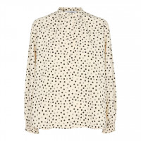 CO'COUTURE 35028 Dot Placket Blouse