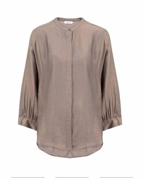 KNIT-TED 252P188 Chris Blouse mocca