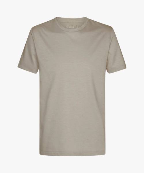 PROFUOMO BEIGE JAPANESE KNITTED T-SHIRT PPWT10017E