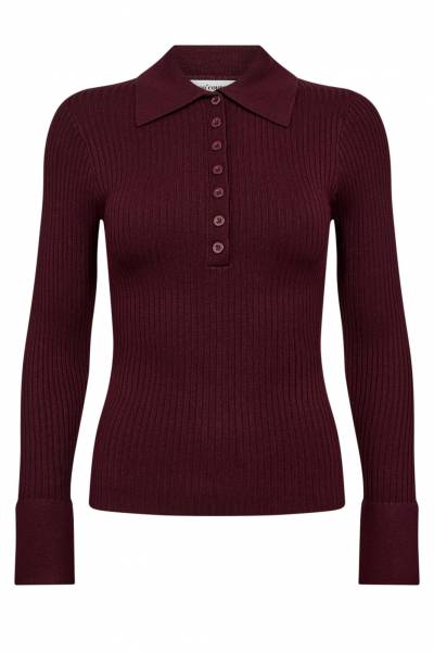 CO'COUTURE 32206 BonnyCC Polo LS Knit
