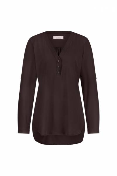 STUDIO ANNELOES - 94842 Evi blouse espresso