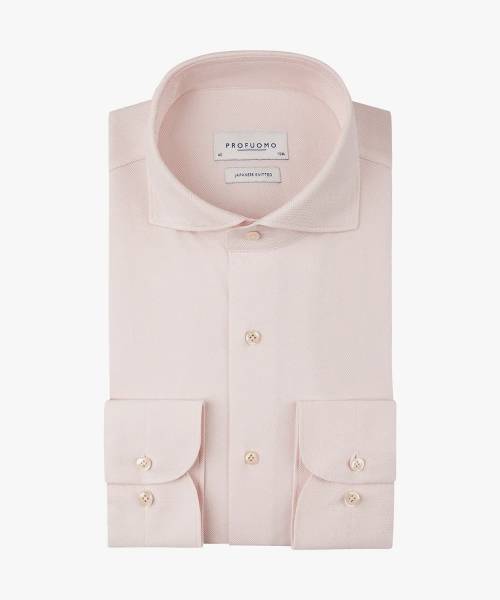 PROFUOMO ROZE JAPANESE KNITTED SHIRT PPVH10049D
