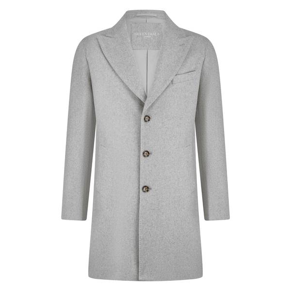 SEVEN DIALS wollen coat - LEIGHTON/941 MID GREY