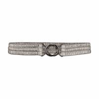 CO'COUTURE 39003 Metallic Belt graphite