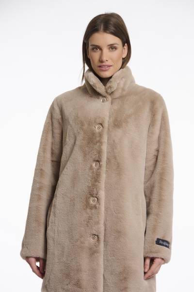 RINO & PELLE Nonna.7002511 Fake fur coat-oat
