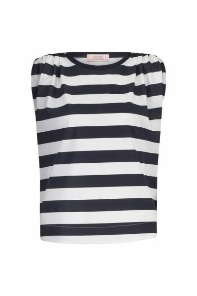 STUDIO ANNELOES 12805 Leona stripe top