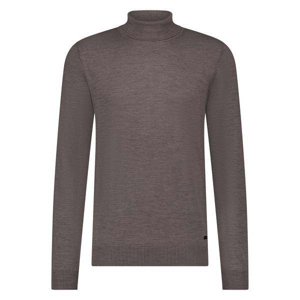 SEVEN DIALS merino kolpullover SHAWN/944 TAUPE
