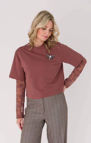 ANNA T-shirt Boxy 43a04-03826A T-Shirt SS