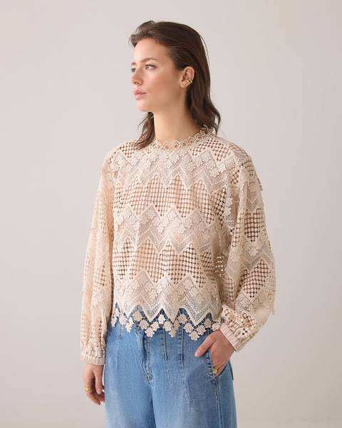 SUMMUM Kanten top 2s3220-12182