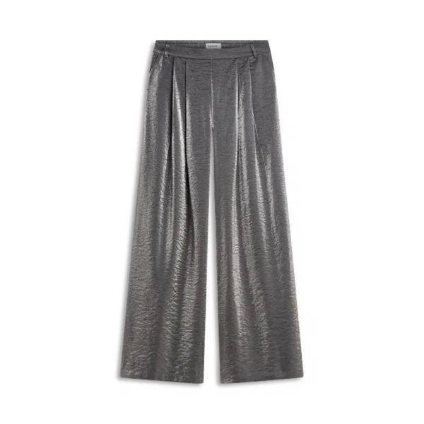 SUMMUM 4s2901-12326 Broek Satin Look midgrey