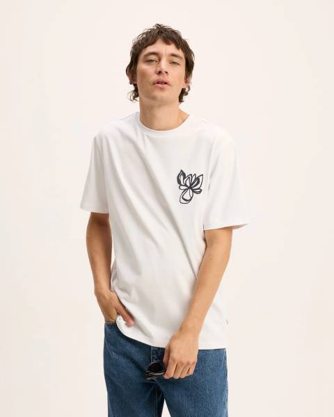THE GOODPEOPLE T-SHIRT TEX/1000 WHITE