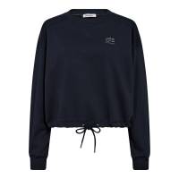 CO'COUTURE 37018 CleanCC Crop Tie Sweat Navy