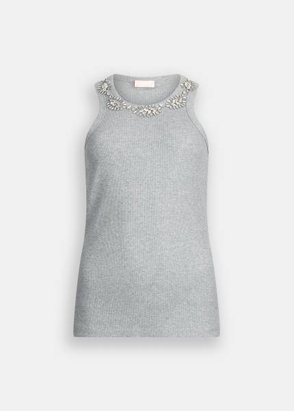 LIU JO Singlet met steentje MF5447J4822