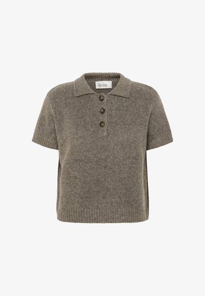 My Essential Wardrobe 10705313 PalomaMW knit Polo SS