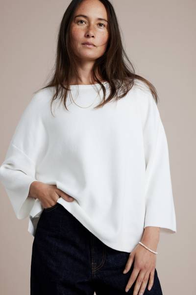 SIBINLINNEBJERG SL2267 EA Pullover Offwhite