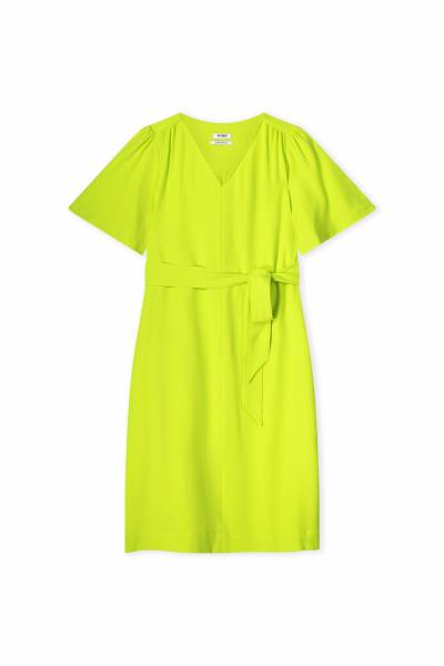 KYRA Jurk Laurien-s24 - lime