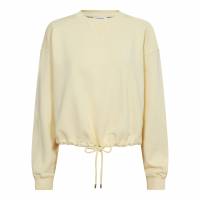 CO'COUTURE 37018 CleanCC Crop Tie Sweat-Pale Yellow