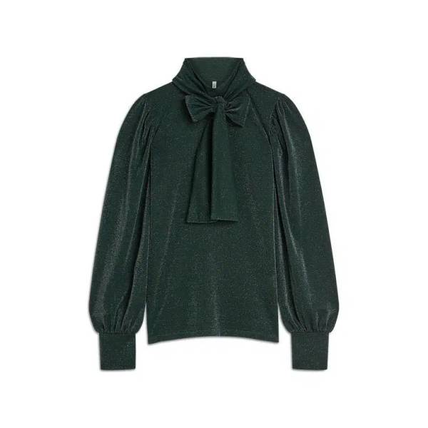 SUMMUM 3s5235-30644 Blouse lurex green