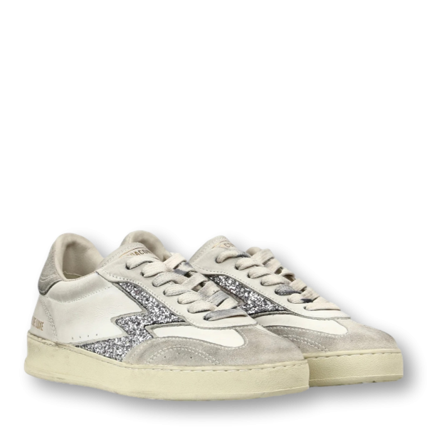 MOACONCEPT MG630CO1 Club Deluxe Sneaker-silver glitter