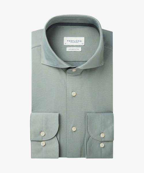PROFUOMO JAPANESE KNITTED SHIRT GROEN PPUH30049E