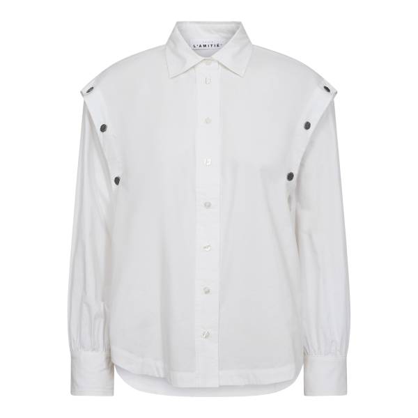 HAUTE L'AMITIE HL10399 BUTTON SLEEVE SHIRT