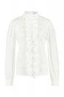 Studio Anneloes 06773 Suraya ruffle blouse - off white