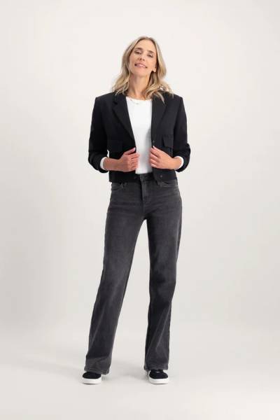 FLORÈZ CR0016 Sophie Straight-Mother Wassing Grey